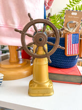 Load image into Gallery viewer, Vintage Ship Wheel Decanter
