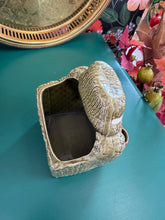 Load image into Gallery viewer, Vintage Green Sweater &amp; Pipe Planter
