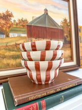 Load image into Gallery viewer, Hand Painted Striped Bowls
