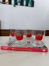 Load image into Gallery viewer, Vintage Tomato Icon Glasses S/4
