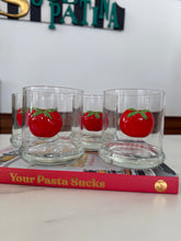 Load image into Gallery viewer, Vintage Tomato Icon Glasses S/4

