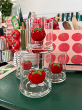 Load image into Gallery viewer, Vintage Tomato Icon Glasses S/4
