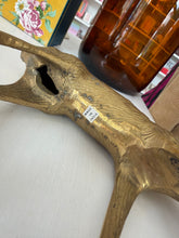 Load image into Gallery viewer, Vintage Large Brass Reindeer
