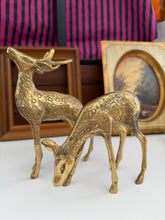 Load image into Gallery viewer, Vintage Brass Reindeer
