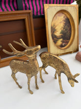 Load image into Gallery viewer, Vintage Brass Reindeer
