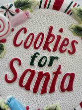 Load image into Gallery viewer, Vintage Cookies for Santa Plate

