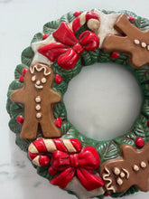 Load image into Gallery viewer, Vintage Christmas Gingerbread Man Wreath
