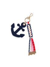 Load image into Gallery viewer, Anchor Bag Key Charm
