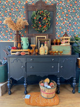 Load image into Gallery viewer, Vintage black buffet
