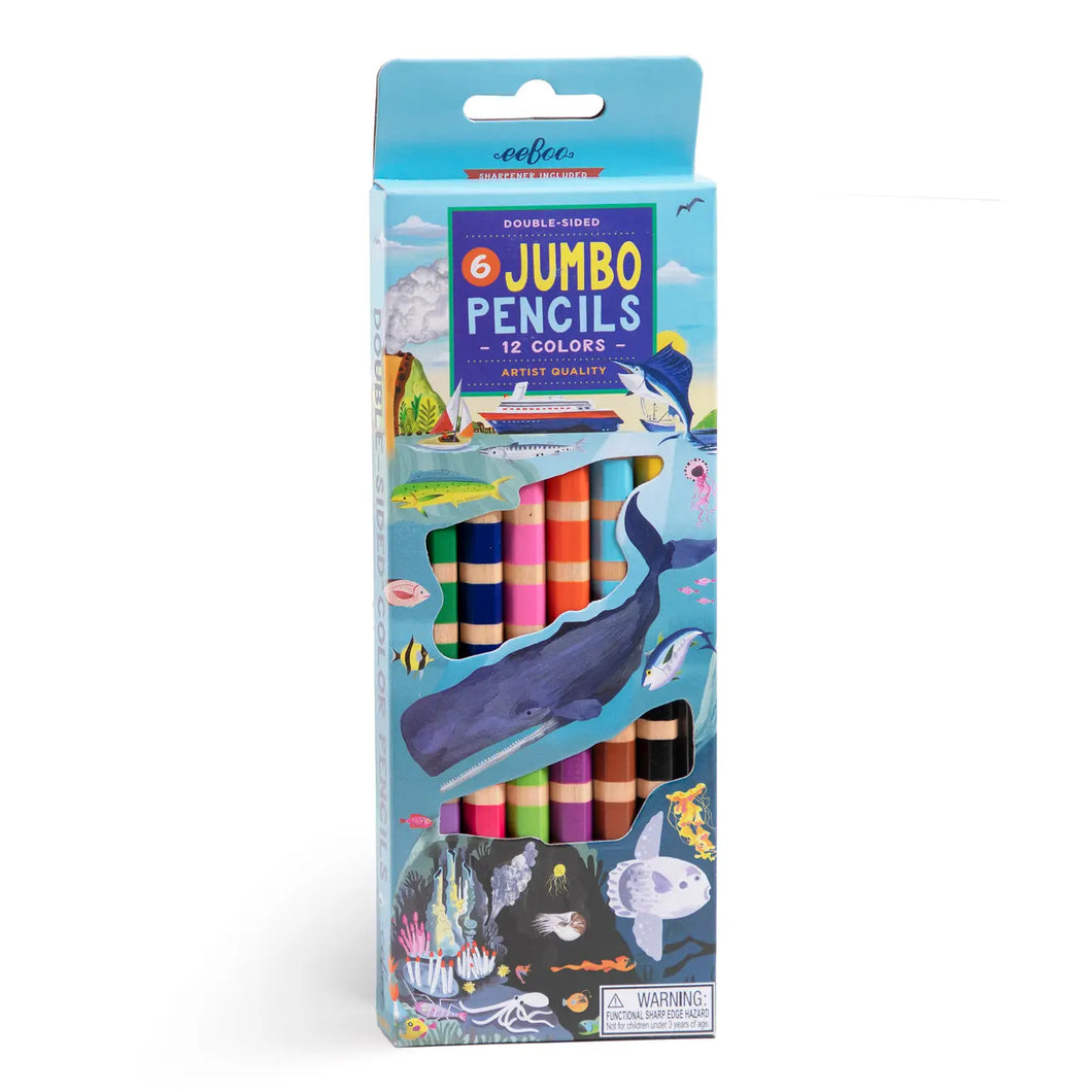 Eeboo jumbo colored pencils