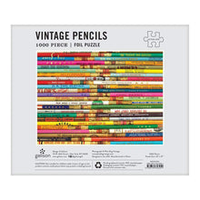 Load image into Gallery viewer, Vintage Pencil puzzle 1000 pc.
