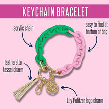 Load image into Gallery viewer, Lilly Pulitzer key chain
