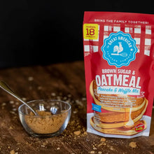 Load image into Gallery viewer, Brown Sugar &amp; Oatmeal Gourmet Pancakes &amp; Waffle Mix
