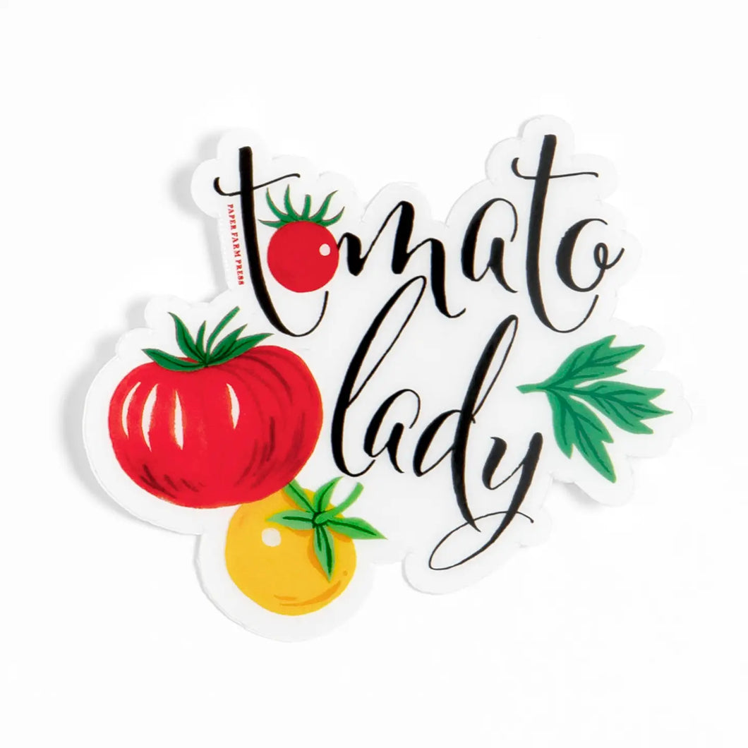 Tomato Lady sticker