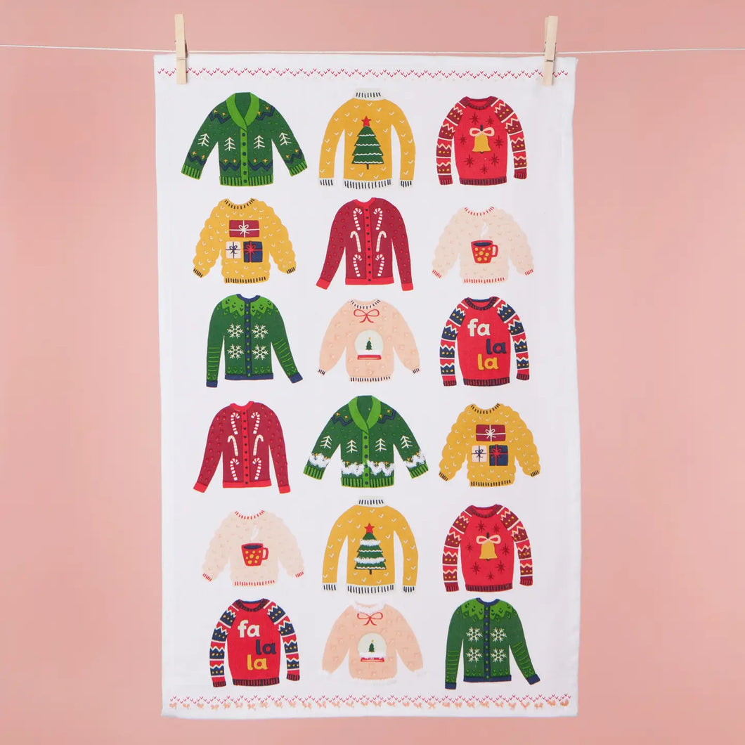 Ugly Christmas Sweater Towel