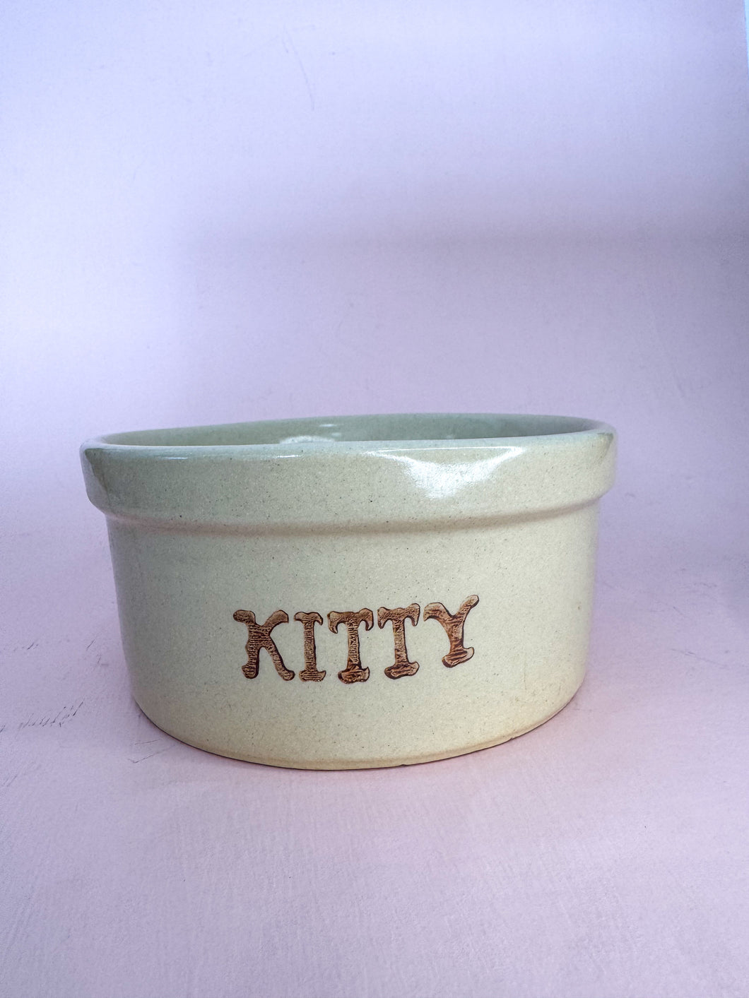 Vintage Kitty Bowl