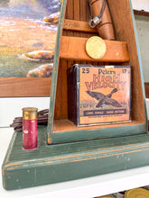 Load image into Gallery viewer, Vintage duck hunting lamp
