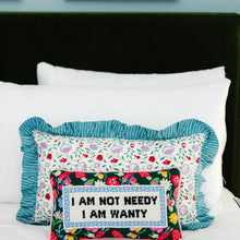 Load image into Gallery viewer, Not Needy Needlepoint Pillow
