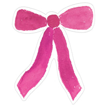 Load image into Gallery viewer, Pink Bow Sticker
