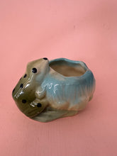 Load image into Gallery viewer, Vintage Frog &amp; Lily Planter
