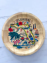 Load image into Gallery viewer, Vintage Bamboo Florida Tray
