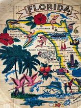 Load image into Gallery viewer, Vintage Bamboo Florida Tray
