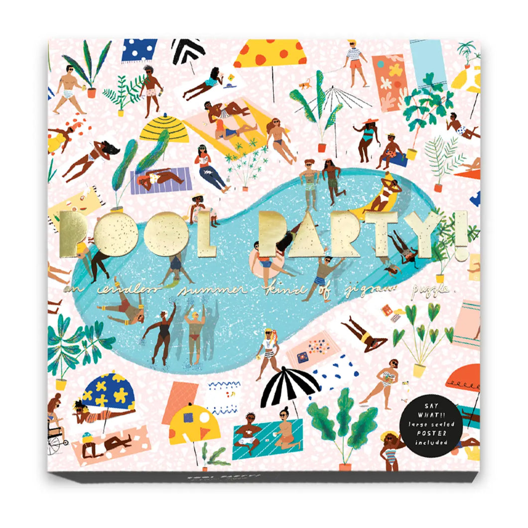 Pool Party 1000 Piece Puzzle