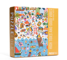 Load image into Gallery viewer, High Tides and Good Vibes 1000 Piece Puzzle

