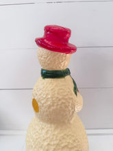 Load image into Gallery viewer, Vintage Snowman Blowmold
