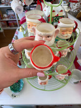 Load image into Gallery viewer, Vintage Mini Santa Mug
