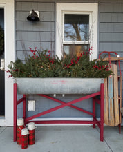 Load image into Gallery viewer, Vintage Washtub Party Drink Stand
