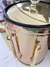 Load image into Gallery viewer, Vintage gold ice bucket
