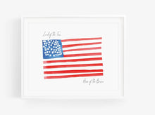 Load image into Gallery viewer, Land of the Free~Home of the Brave print
