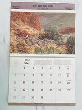 Load image into Gallery viewer, Vintage Remington 1972 calendar
