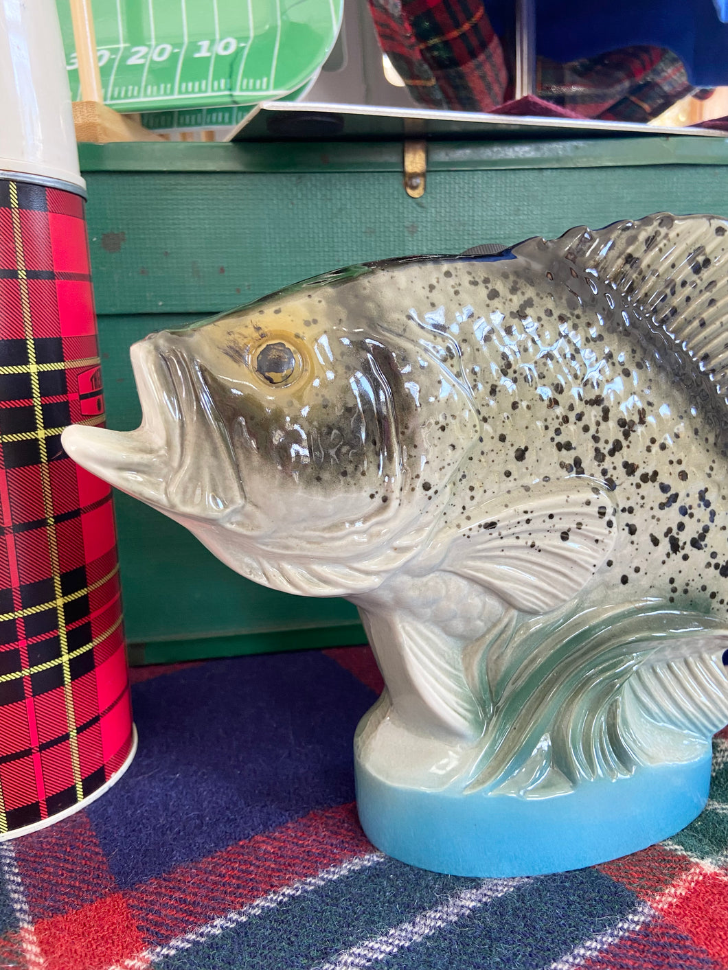 Vintage fish decanter