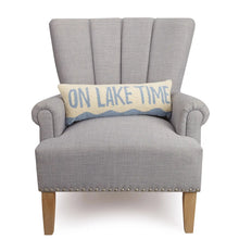 Load image into Gallery viewer, On lake time pillow
