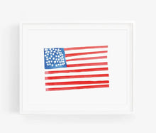 Load image into Gallery viewer, American Flag print
