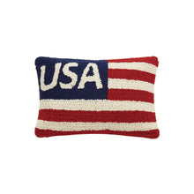 Load image into Gallery viewer, USA flag pillow
