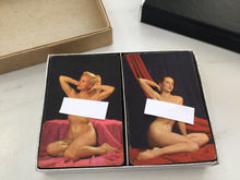 Load image into Gallery viewer, Vintage pin-up girls double set playing cards

