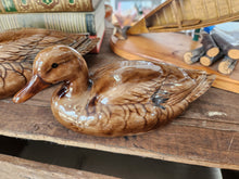 Load image into Gallery viewer, Vintage ceramic ducks
