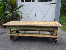 Load image into Gallery viewer, Vintage Green workbench
