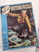Load image into Gallery viewer, Vintage fishing puzzle
