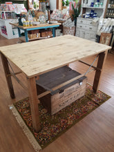Load image into Gallery viewer, Vintage industrial table (pick up in store only)
