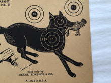 Load image into Gallery viewer, Vintage Paper Fox Target
