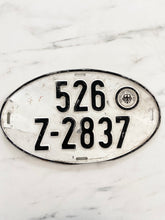 Load image into Gallery viewer, Vintage German license plates
