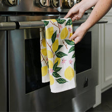 Load image into Gallery viewer, Lemon Grove tea towel
