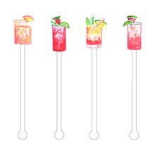 Load image into Gallery viewer, Acrylic drink stir sticks
