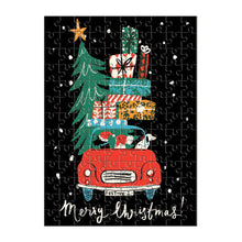 Load image into Gallery viewer, Christmas Car 130 Piece Jigsaw Puzzle Ornament
