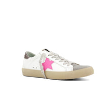 Load image into Gallery viewer, Shu Shop Paris sneaker with pink star

