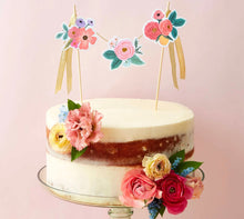 Load image into Gallery viewer, Rifle Paper Co. Floral cake topper
